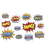 Heroes Unmasked 2020 Action Sign Cut Outs (Pkg. of 12)