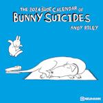 Bunny Suicides 2024 - Wand-Kalender - Broschüren-Kalender - 30x30 - 30x60 geöffnet - Cartoon