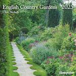 English Country Gardens 2025 - Wand-Kalender - Broschüren-Kalender - 30x30 - 30x60 geöffnet - Garten