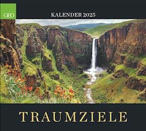 GEO Traumziele 2025 - Wand-Kalender - Reise-Kalender - Poster-Kalender - 50x45