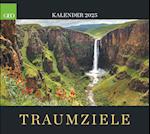 GEO Traumziele 2025 - Wand-Kalender - Reise-Kalender - Poster-Kalender - 50x45