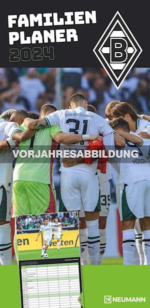 Borussia Mönchengladbach 2025 - Familien-Planer - Fan-Kalender - Fußball-Kalender - 22x45 - Sport