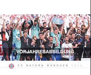 FC Bayern München 2025 Wand-Kalender - Fußball-Kalender - Fan-Kalender - 60x50 - Sport