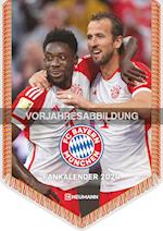 FC Bayern München 2025 - Mini-Bannerkalender - Fan-Kalender - Fußball-Kalender - 21x29,7 - Sport