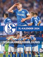 FC Schalke 04 2025 - Poster-Kalender-XL - Fußball-Kalender - Fan-Kalender - 48x64 - Sport