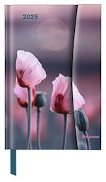 Flowers 2025 - Diary - Buchkalender - Taschenkalender - 10x15