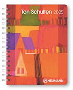 Ton Schulten 2025 - Diary - Buchkalender - Taschenkalender - Kunstkalender - 16,5x21,6