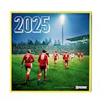 Ein Flutlichtkalender von 11FREUNDE 2025 - Wand-Kalender - Broschüren-Kalender - 30x30 - 30x60 geöffnet - Fußball-Kalender