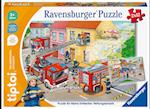 Ravensburger tiptoi Puzzle 00133 Puzzle für kleine Entdecker: Bauernhof, Puzzle für Kinder ab 3 Jahren, für 1 Spieler