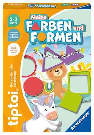 Ravensburger tiptoi Spiel 00168 - Meine Farben und Formen, Lernspiel für Kinder ab 2 Jahren