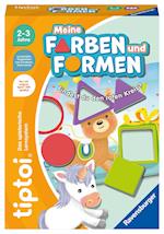 Ravensburger tiptoi Spiel 00168 - Meine Farben und Formen, Lernspiel für Kinder ab 2 Jahren