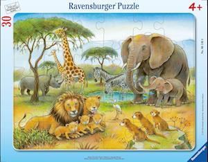 Afrikas Tierwelt. Kinderpuzzle 30 Teile