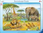 Afrikas Tierwelt. Kinderpuzzle 30 Teile