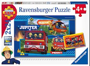 Feuerwehrman Sam: Wasser marsch mit Sam - Puzzle mit 24 Teilen