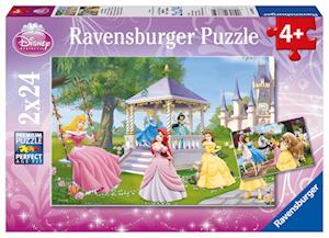 Disney: Zauberhafte Prinzessinnen. Puzzle 2 x 24 Teile