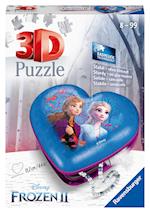 Herzschatulle - Frozen 2. 3D Puzzle 54 Teile