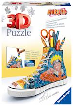 Ravensburger 3D Puzzle 11543 Sneaker Naruto - Praktischer Stiftehalter - 108 Teile - Schreibtisch-Organizer für Kinder ab 8 Jahren