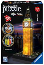 Big Ben bei Nacht 3D-Puzzle 216 Teile