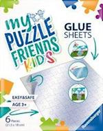 Ravensburger Kinderpuzzle - 13301 My Puzzle Friends Glue Sheets - Klebefolien für Kinderpuzzle