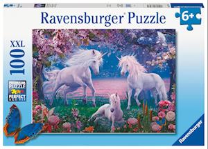 Ravensburger Kinderpuzzle - 13347 Bezaubernde Einhörner - 100 Teile Puzzle für Kinder ab 6 Jahren