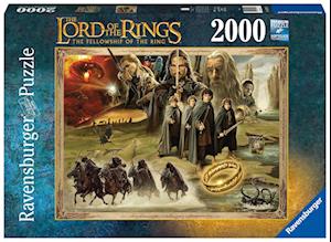 Ravensburger Puzzle 16927 - LOTR: The Fellowship of the Ring - 2000 Teile Herr der Ringe Puzzle für Erwachsene und Kinder ab 14 Jahren