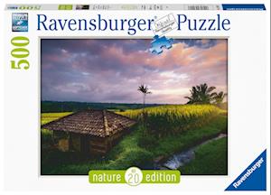 Ravensburger Puzzle Nature Edition 16991 Reisfelder im Norden von Bali 500 Teile Puzzle