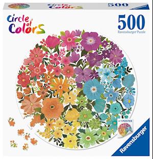 Ravensburger Puzzle 17167 Circle of Colors - Flowers 500 Teile Puzzle