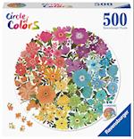 Ravensburger Puzzle 17167 Circle of Colors - Flowers 500 Teile Puzzle