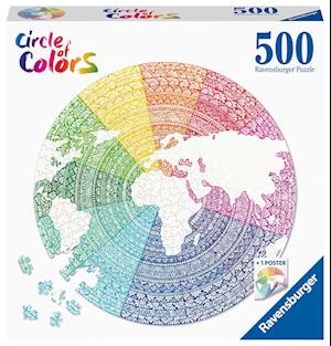 Ravensburger Puzzle 17168 Circle of Colors - Mandala 500 Teile Puzzle