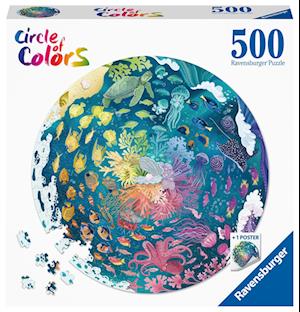 Ravensburger Puzzle 17170 Circle of Colors - Ocean & Submarine 500 Teile Puzzle