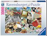 Ravensburger Puzzle 17387 Die 50er Jahre - 1000 Teile Puzzle für Erwachsene und Kinder ab 14 Jahren