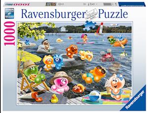 Ravensburger Puzzle 17396 Gelini Seepicknick - 1000 Teile Puzzle für Erwachsene und Kinder ab 14 Jahren