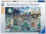 Ravensburger Puzzle 17399 Die fantastische Straße - 5000 Teile Puzzle für Erwachsene und Kinder ab 14 Jahren