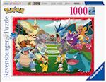 Ravensburger Puzzle 17453 - Pokémon Kräftemessen - 1000 Teile Pokémon Puzzle für Erwachsene und Kinder ab 14 Jahren