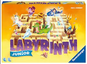 Ravensburger® 20847 - Junior Labyrinth -  Familienklassiker für die Kleinen, Spiel für Kinder ab 4 Jahren -  Gesellschaftspiel geeignet für 2-4 Spieler, Junior-Ausgabe