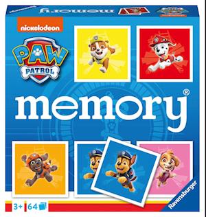 Ravensburger - 20887 - Paw Patrol memory®, der Spieleklassiker für alle Fans der TV-Serie Paw Patrol, Merkspiel für 2-8 Spieler ab 3 Jahren