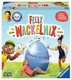 Ravensburger 20931 - Felix Wackelnix - ein schlaues Bewegungsspiel für 1 bis 6 Kinder ab 5 Jahren - entwickelt mit der Felix-Neureuther-Stiftung Beweg-dich-schlau