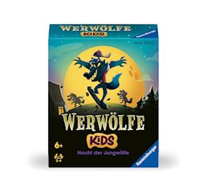 Ravensburger 22692 Werwölfe - Nacht der Jungwölfe, erstes Werwölfe-Spiel für Kinder ab 6 Jahren für 2 bis 6 Spieler