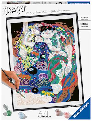 Ravensburger CreArt - Malen nach Zahlen 23649 - ART Collection: Virgin (Klimt) - ab 14 Jahren