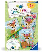 Ravensburger 25534 BeCreative Bastelset Mosaik Mein Bambi, DIY für Kinder ab 4 Jahren