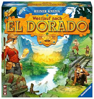 Ravensburger 26457 - Wettlauf nach El Dorado '23, Strategiespiel, Spiel für Erwachsene und Kinder ab 10 - Taktikspiel geeignet für 2-4 Spieler