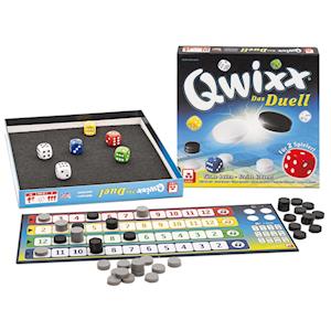 Qwixx Duell. Würfelspiel