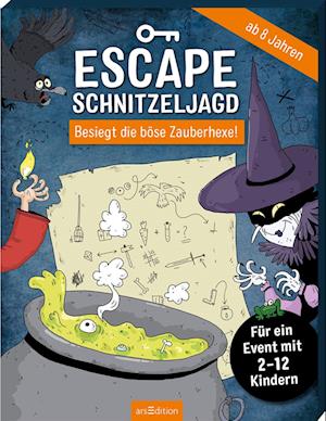Escape-Schnitzeljagd - Besiegt die böse Zauberhexe!