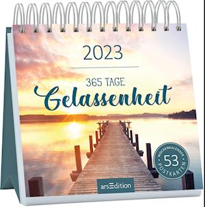 Postkartenkalender 365 Tage Gelassenheit 2023