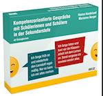 Kompetenzorientierte Gespräche mit Schülerinnen und Schülern in der Sekundarstufe