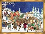 Adventskalender "Nikolaus im Schnee"