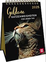 Wochenkalender 2025: Goldene Katzenweisheiten für jeden Tag