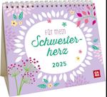 Mini-Kalender 2025: Für mein Schwesterherz