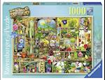 Grandioses Gartenregal Puzzle 1000 Teile
