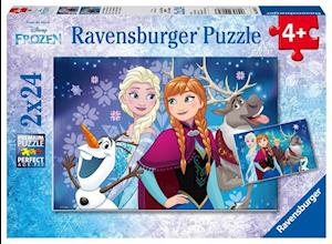Disney Frozen Nordlichter. Puzzle 2 x 24 Teile